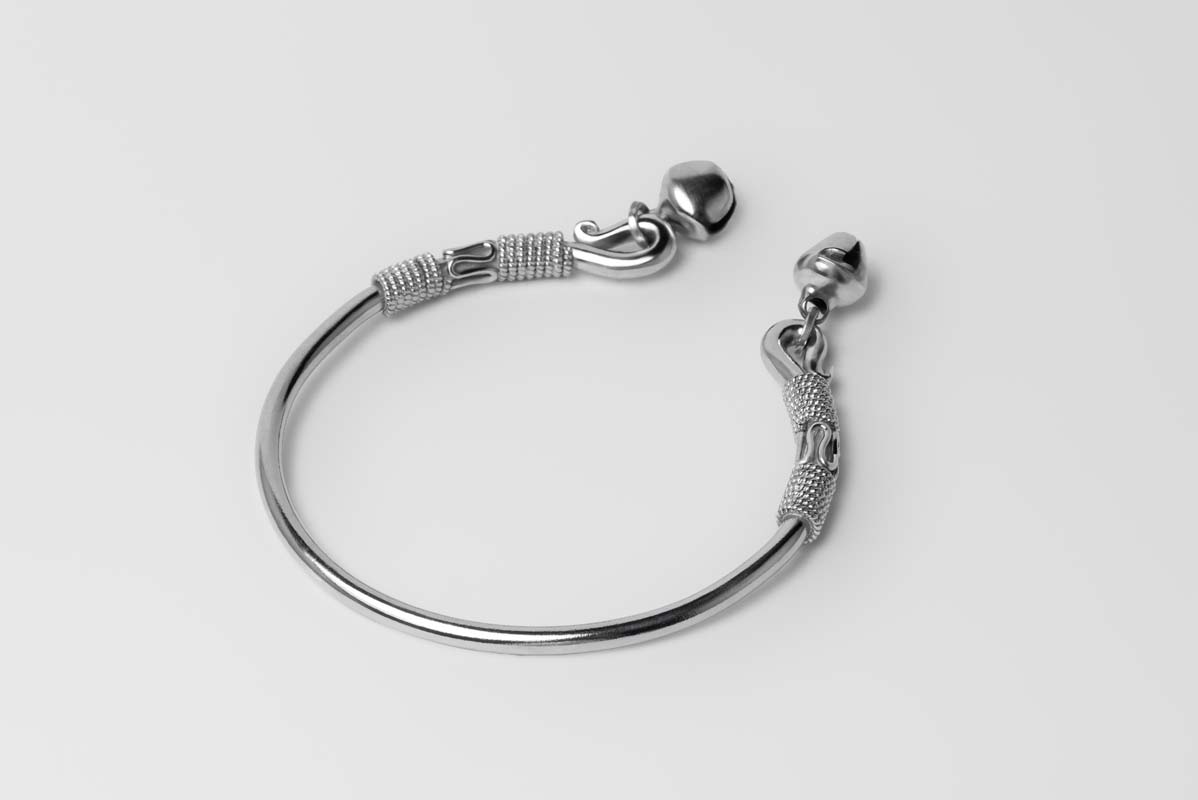 Signature Silver Bells Bangle