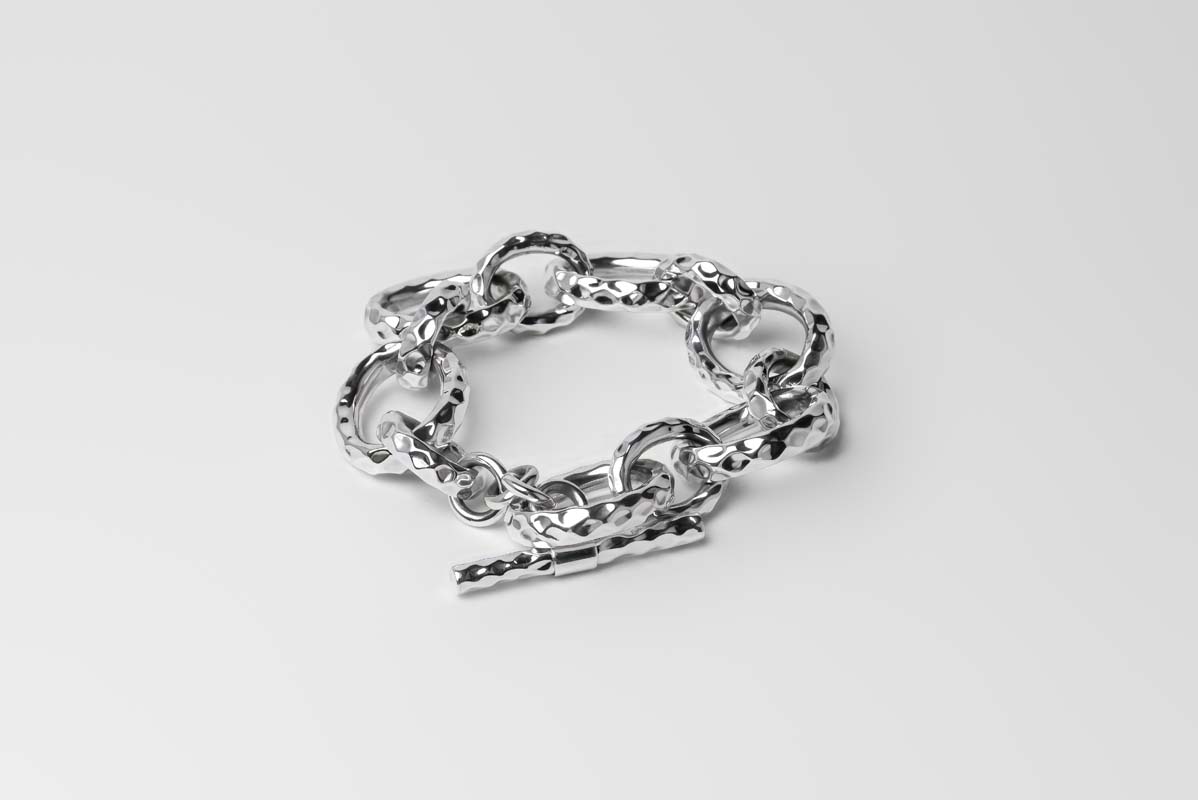 Mexico Hammered Links Bracelet