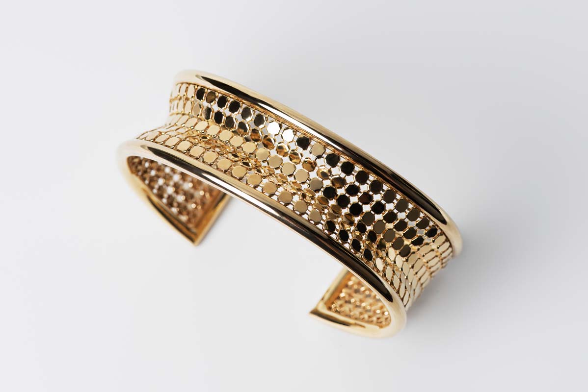 Italian Mesh Cuff - Small