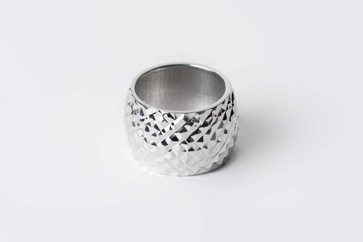 Italian Silver Band Ring